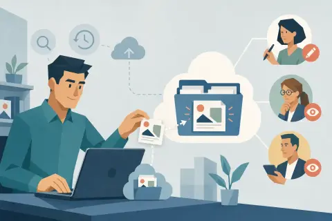 Partager et retrouver ses fichiers dans le cloud d'entreprise