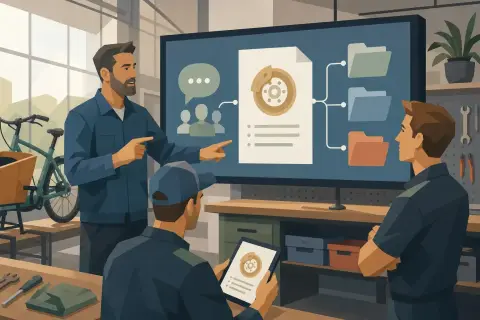Organiser un espace de travail d'équipe