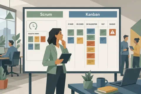 Maitriser la gestion de projet Agile : Scrum et Kanban
