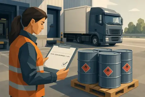 Établir et contrôler les documents de transport ADR
