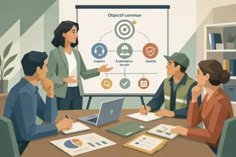 Fédérer des équipes pluridisciplinaires autour d'un projet commun