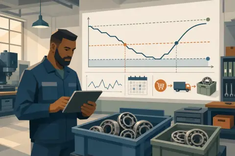 Calculer son stock de sécurité et son point de commande