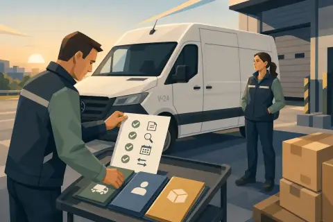 Contrôler les documents obligatoires à bord d'un véhicule