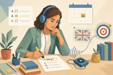 Maîtriser la compréhension orale d'un test d'anglais