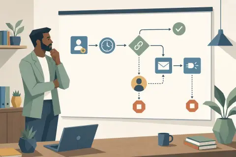 Construire un scénario d'e-mails automatisés