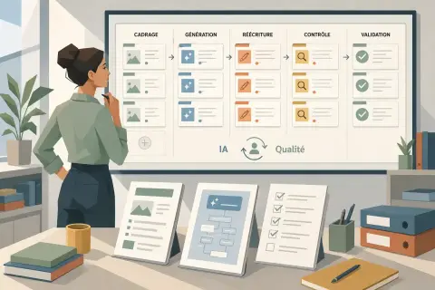 Produire des contenus à grande échelle avec IA