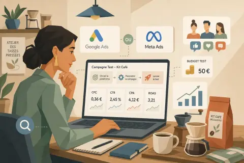 Comment lancer et piloter ses premières campagnes payantes