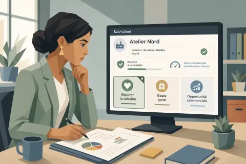 Transformer une crise client en opportunité commerciale