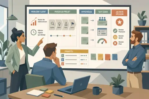 Comment piloter et construire un projet d'innovation en entreprise