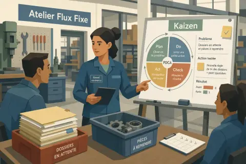 Maîtriser la méthode Kaizen pour améliorer en continu