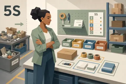 Maîtriser la méthode 5S pour organiser son espace de travail