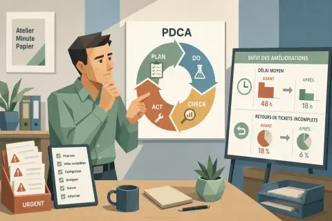 Comprendre et utiliser le cycle PDCA au quotidien