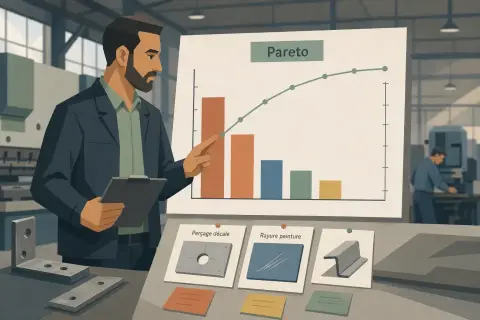 Prioriser ses actions qualité avec le diagramme de Pareto