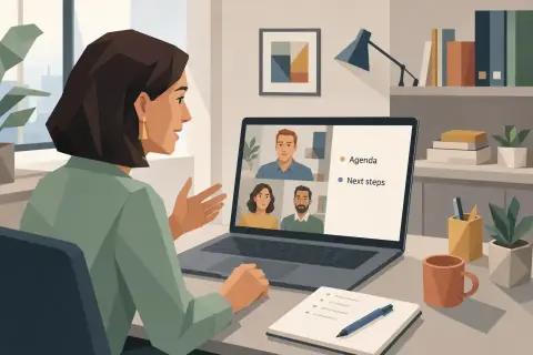 Conduire et participer à une réunion en anglais