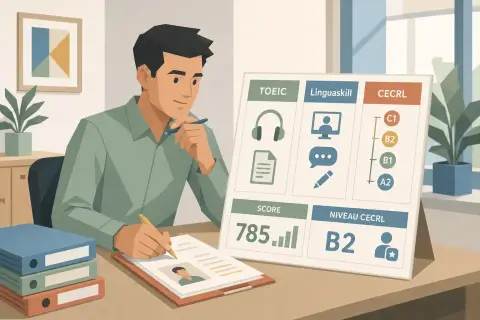 Comprendre le TOEIC et le Linguaskill : formats, scores et stratégies