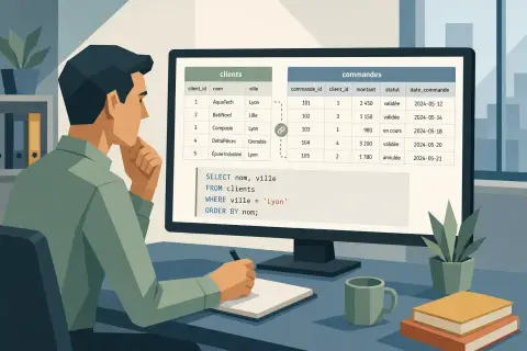 Maîtriser les bases du langage SQL pour interroger des données