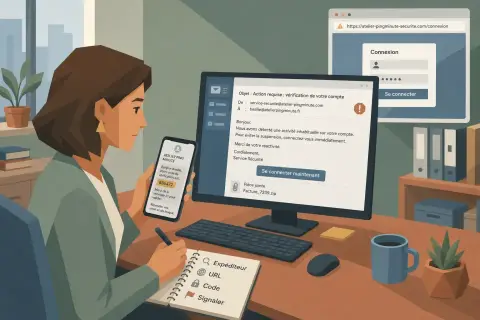 Savoir identifier et déjouer les attaques par phishing