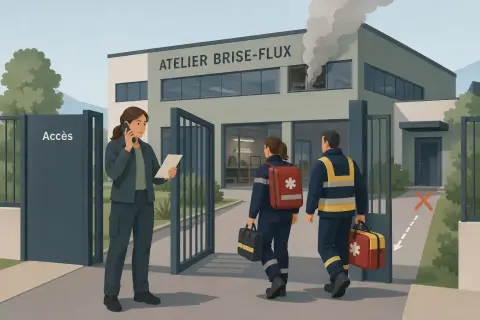 Maîtriser les procédures d'alerte et de liaison avec les secours extérieurs