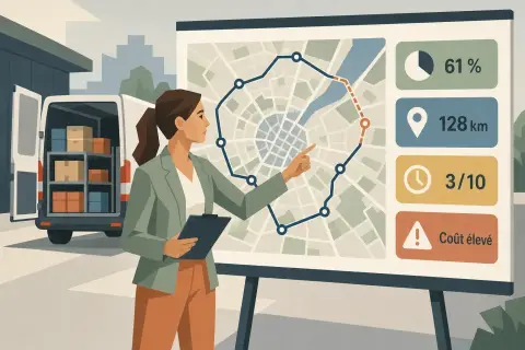 Connaître les leviers pour optimiser l'organisation des tournées de livraison