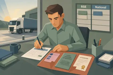 La réglementation sociale européenne (RSE) du transport routier