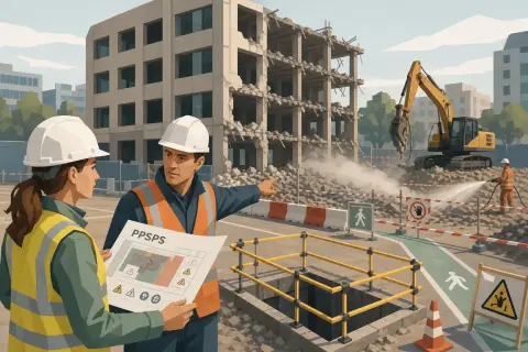 Méthodes de prévention des risques sur un chantier de démolition