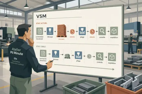 Maîtriser la VSM (Value Stream Mapping)