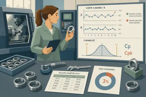 Les fondamentaux de la Maîtrise Statistique des Procédés