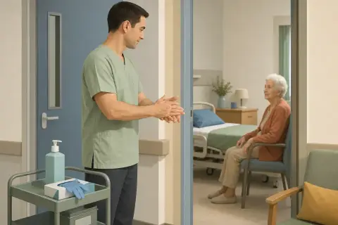 Maîtriser les précautions standard d'hygiène en établissement médico-social