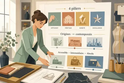 Les piliers et l'évolution des grandes maisons de luxe