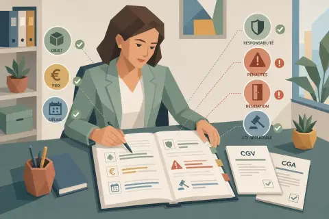 Connaître les clauses indispensables d'un contrat commercial