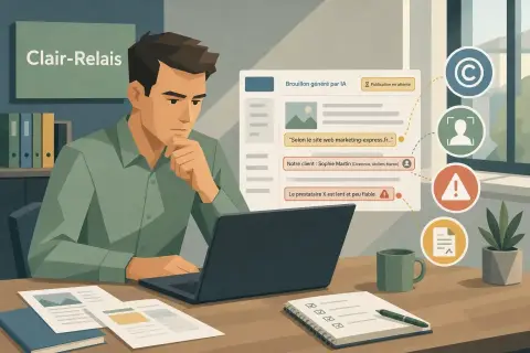 Les règles de responsabilité juridique liées à l'usage de l'IA générative
