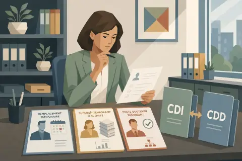 Les différents contrats de travail (CDI, CDD)