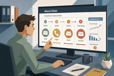 Construire un scénario de relance client progressif et efficace