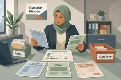 Les règles et les durées légales d'archivage des documents d'entreprise