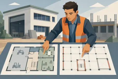 Comprendre la différence entre un plan d'architecte et un plan d'exécution structure
