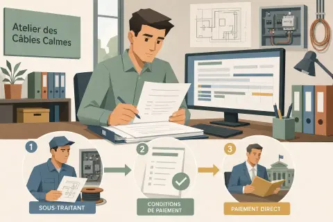 Comprendre le cadre légal et les conditions d'acceptation du sous-traitant (déclaration DC4)