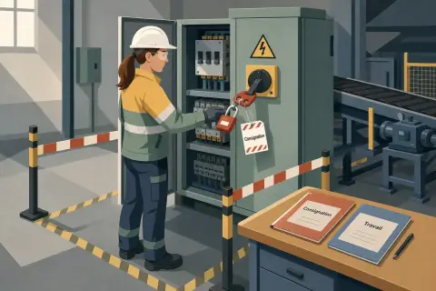 Les étapes et les responsabilités de la consignation électrique (Rôle du BC)