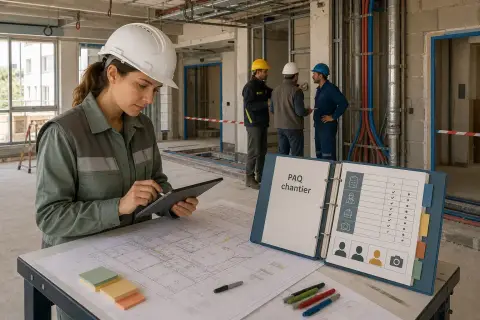 Construire un Plan d'Assurance Qualité (PAQ) de chantier