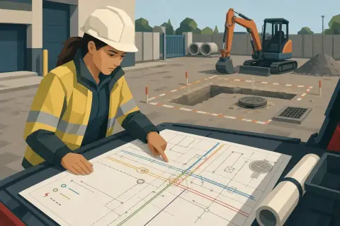 Lire un plan de réseaux et VRD