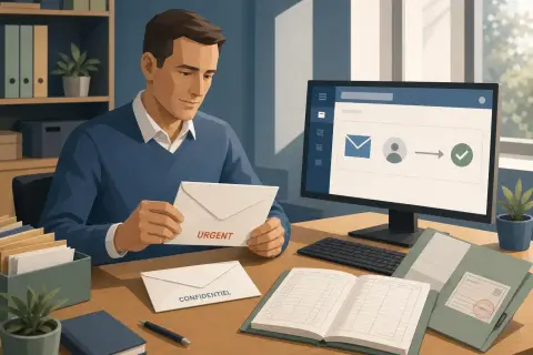 Maîtriser la gestion du courrier entrant et sortant
