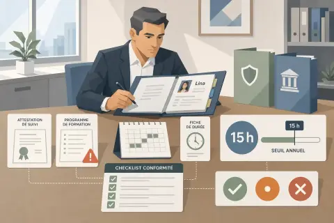 Les 15 heures de formation continue obligatoires : ce que dit vraiment la loi