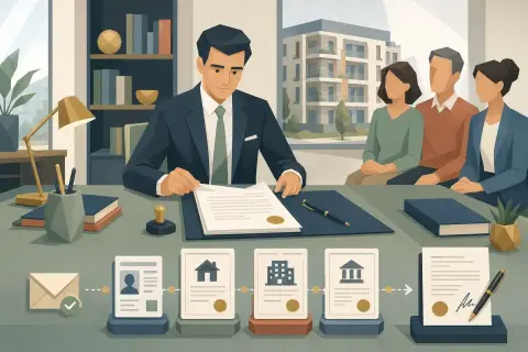 De l'offre d'achat à l'acte authentique : le rôle du notaire