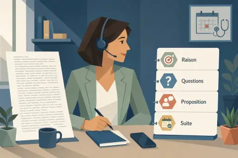 Construire un script d'appel qui ne sonne pas récité