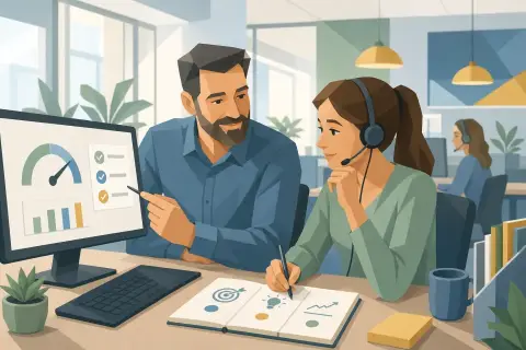 Accompagner un téléconseiller en difficulté