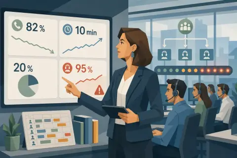 Les indicateurs à suivre pour piloter un plateau téléphonique