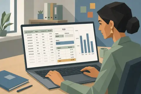 Comment faire un tableau croisé dynamique sur Excel