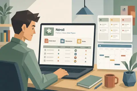 Comment créer et organiser ces projets sur Notion