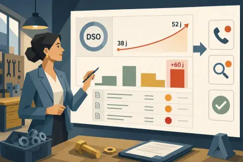 Piloter son poste client avec le DSO et la balance âgée
