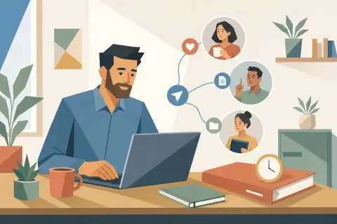 Rompre l'isolement en télétravail