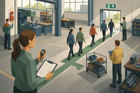 Préparer et exploiter un exercice d'évacuation